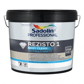 Sadolin Professional Rezisto 1 Dziļi matēta krāsa sienām BW 10L